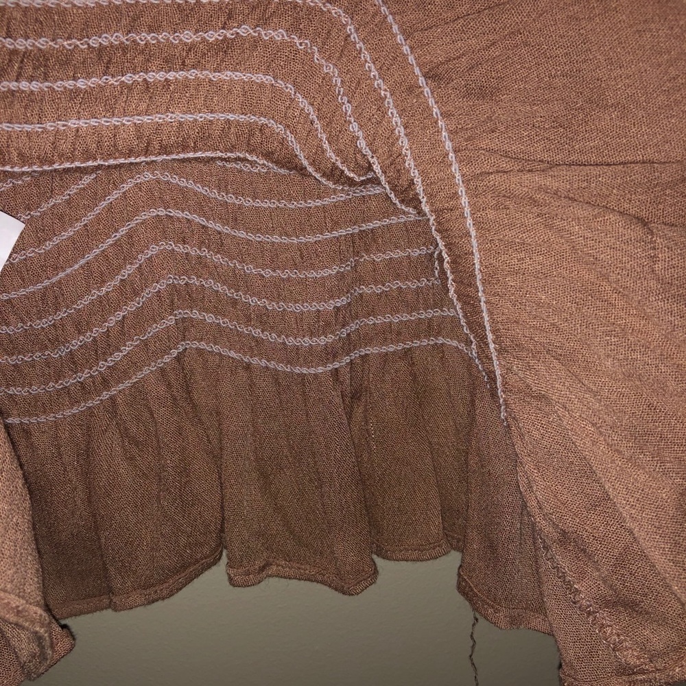 Rust Smocked Top - Picture 10 of 11